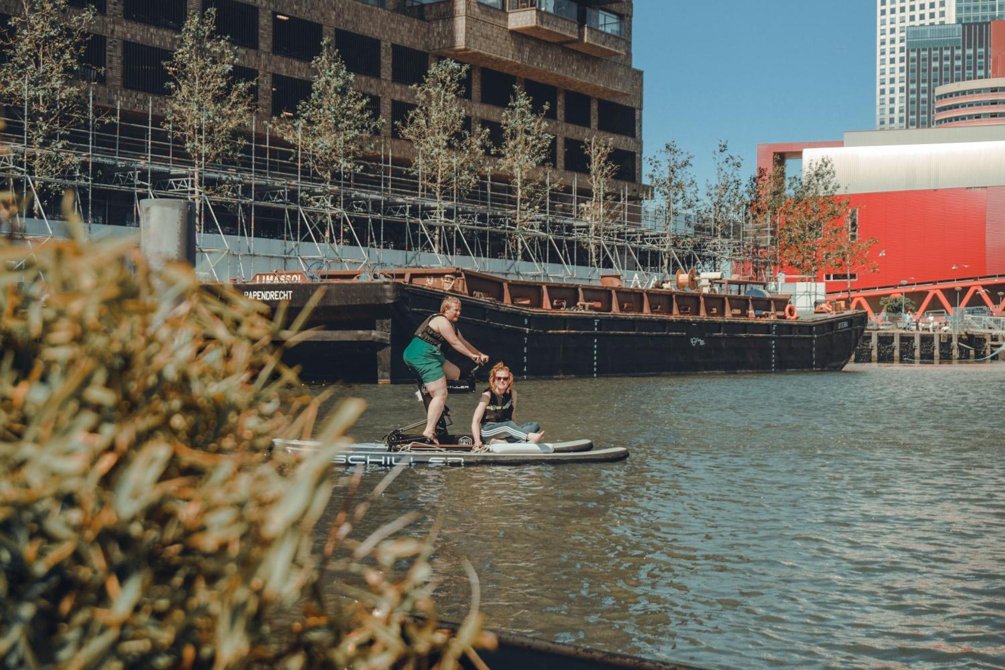 Wikkelboats At Floating Rijnhaven